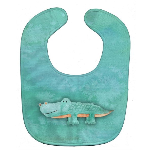 Carolines Treasures Alligator Watercolor Baby Bib BB7385BIB